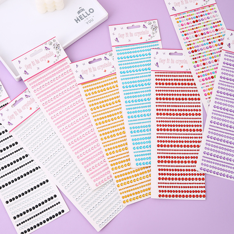 Craft Tools - Autocollants en diamants acryliques de tailles