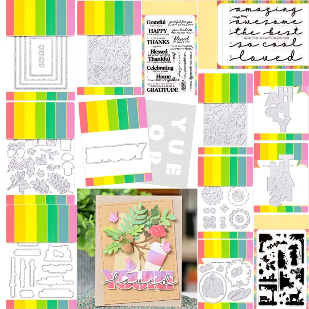 Scrapbooking - Nouveaux matrices de découpe en métal