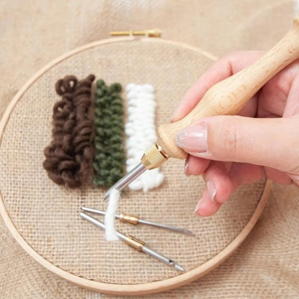Cotton Embroidery Thread Skeins - Kit de Broderie Créative avec Aiguille