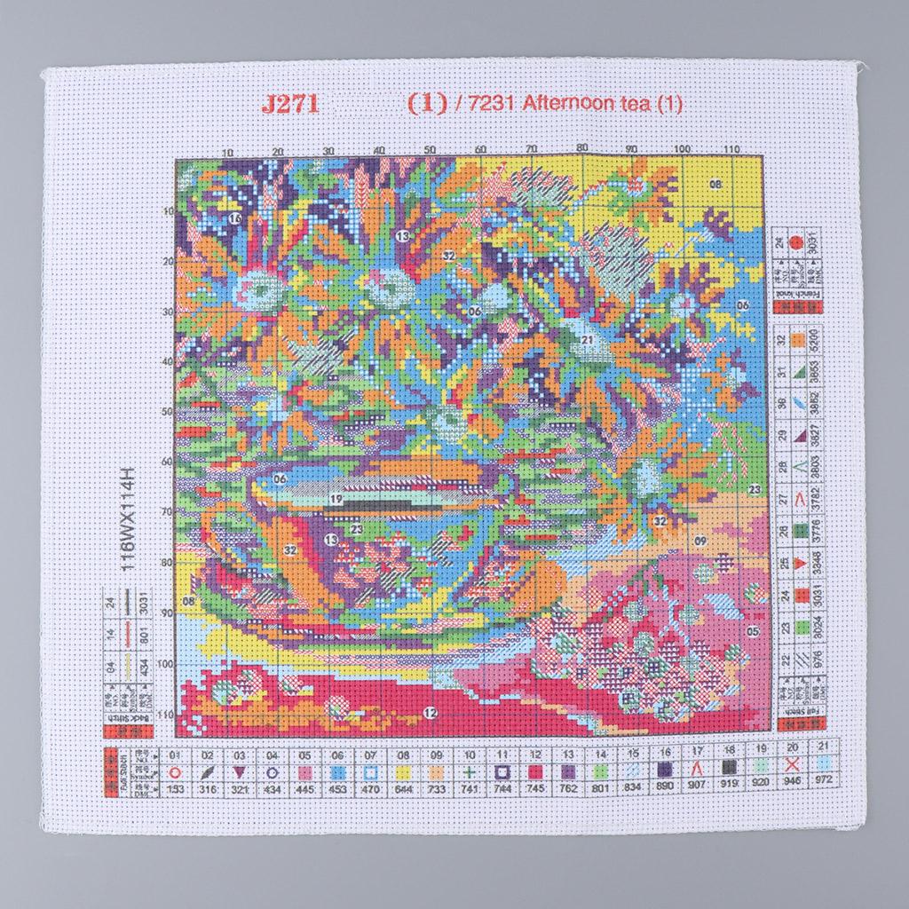 Cross Stitch Stamped Kits Beginners - Kits de point de croix pour