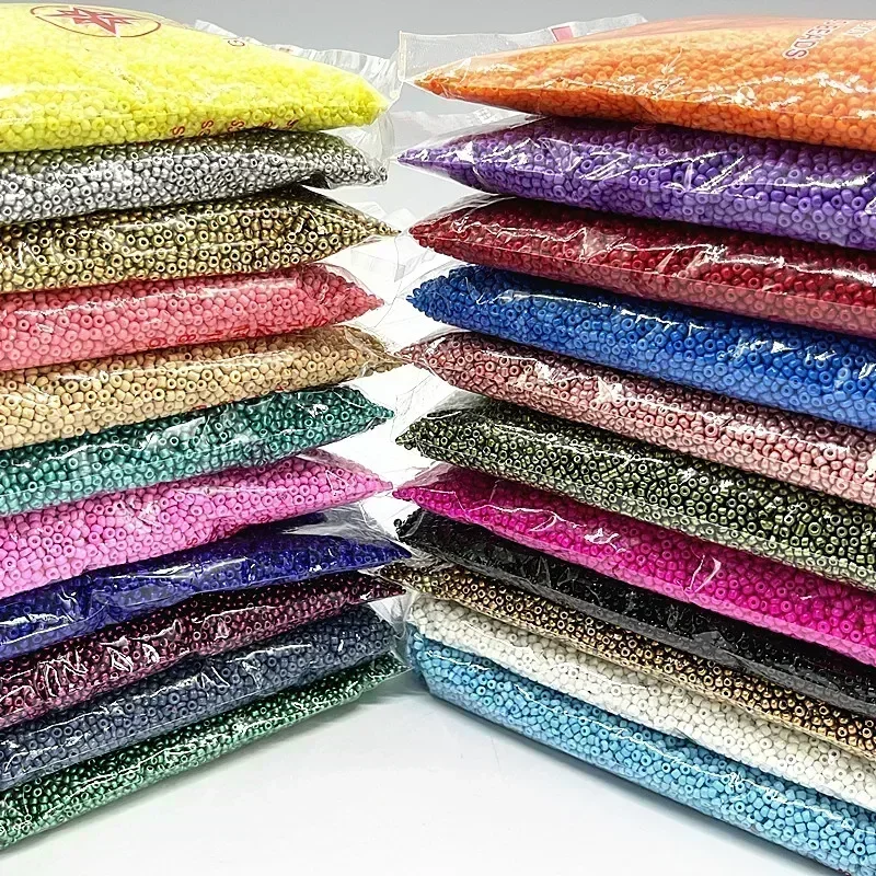 Glass Seed Beads 2Mm Jewelry Making - Perles de rocaille en verre tchèque,