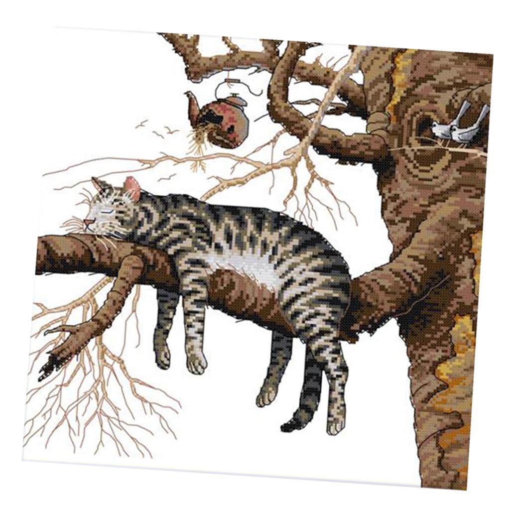 Cross Stitch Stamped Kits Beginners - Kits de point de croix prédécoupés