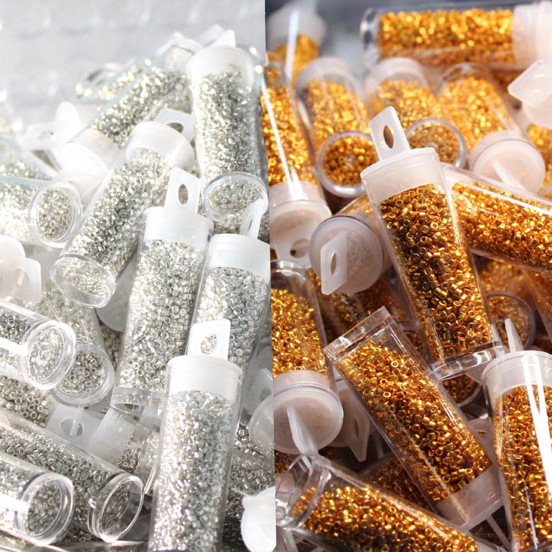 Glass Seed Beads 2Mm Jewelry Making - Perles de verre japonaises MKU, couleurs