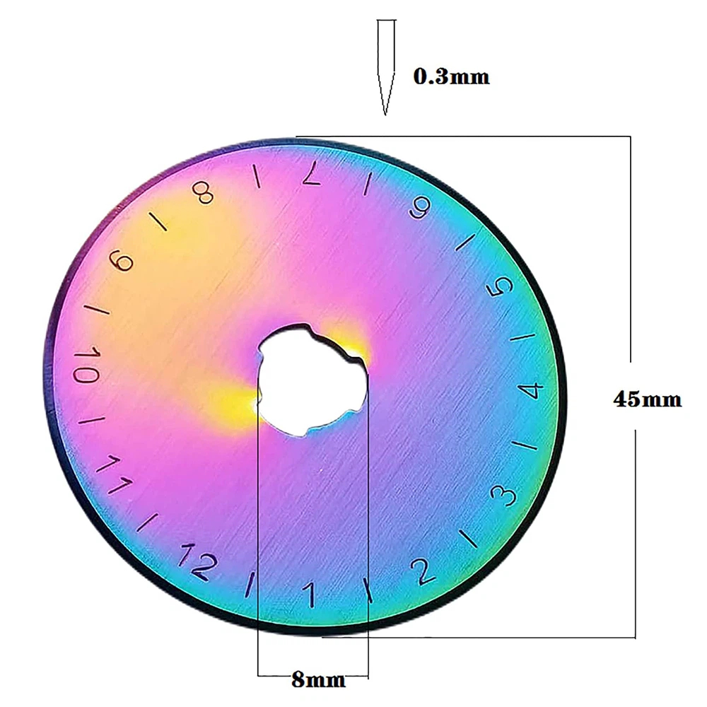 10 lames de coupe rotatives de - Rotary Cutter For Fabric 45Mm avis et prix