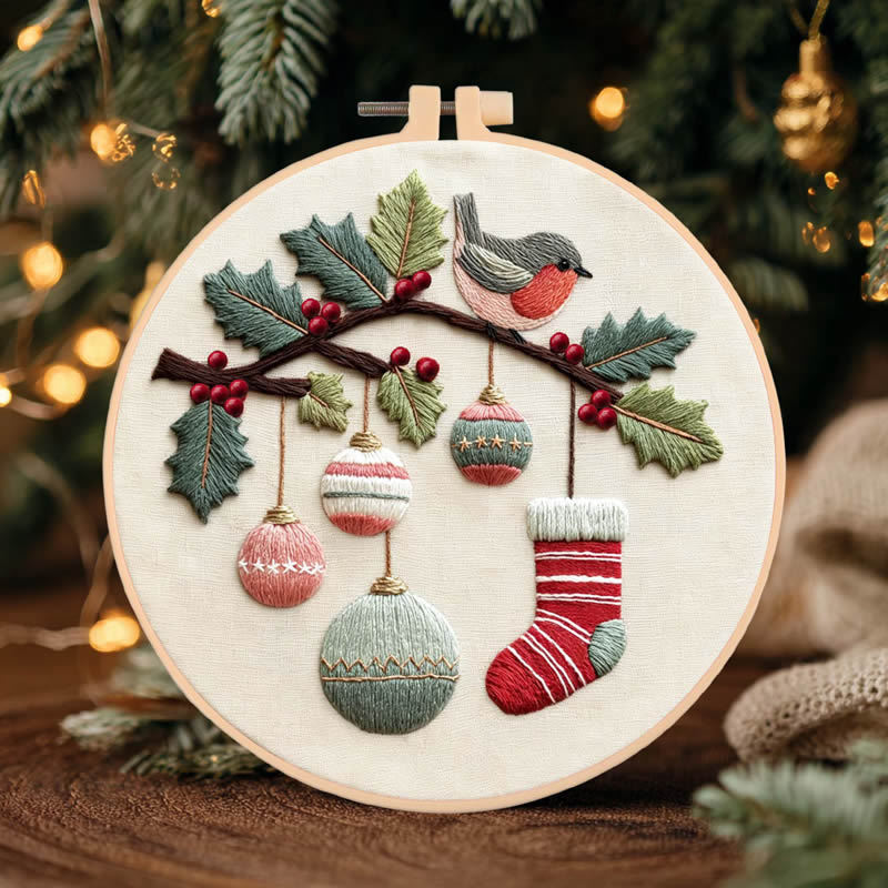 Kit de broderie DIY pour sapin - Embroidery avis et prix
