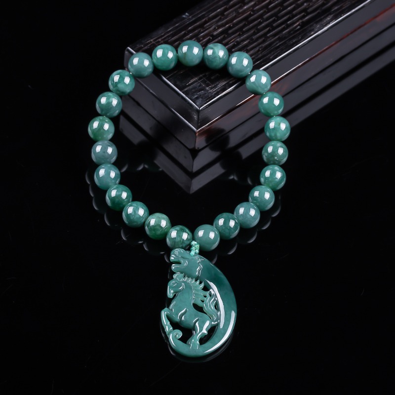 Bracelet en jadeite naturelle  - Beading avis et prix