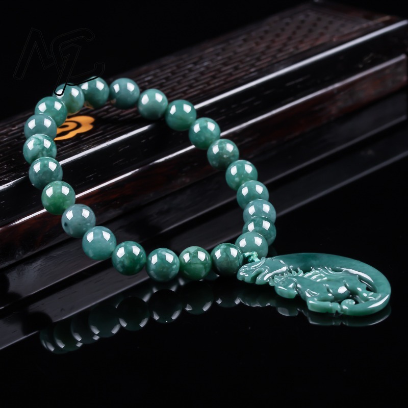 Bracelet en jadeite naturelle  - Beading avis et prix