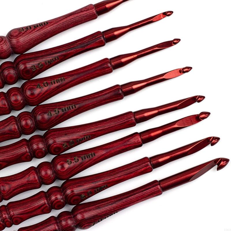 Crochet ergonomique avec poign - Wooden Crochet Hooks Ergonomic Handle avis et prix