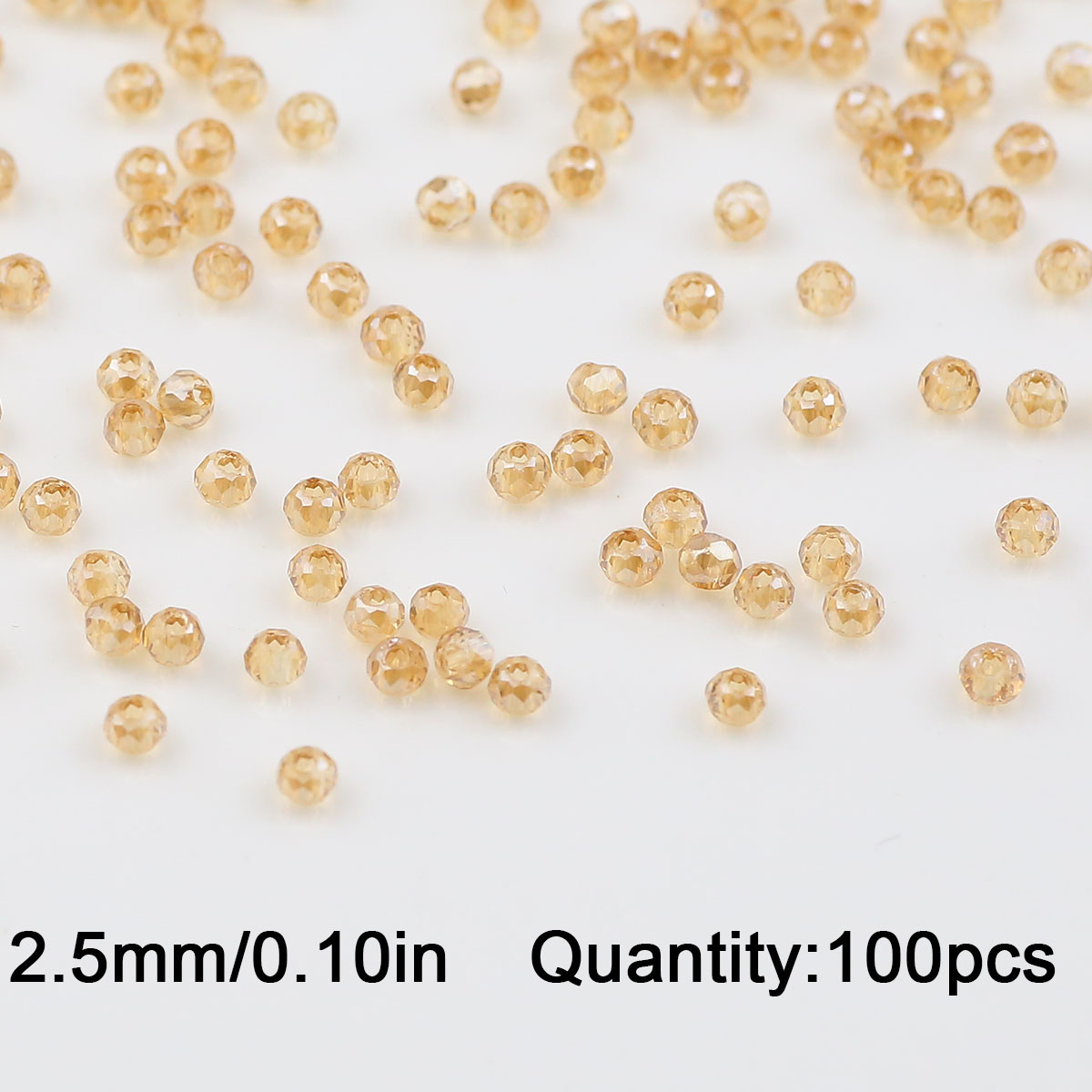WLYeeS plat rond or champagne  - Glass Seed Beads 2Mm Jewelry Making avis et prix