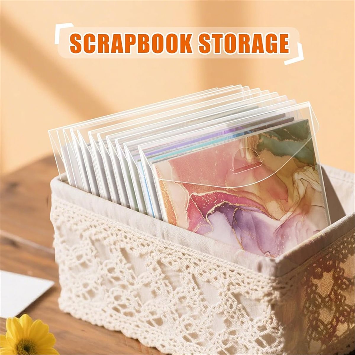 (A02R) Boîte de rangement pour - Scrapbooking avis et prix