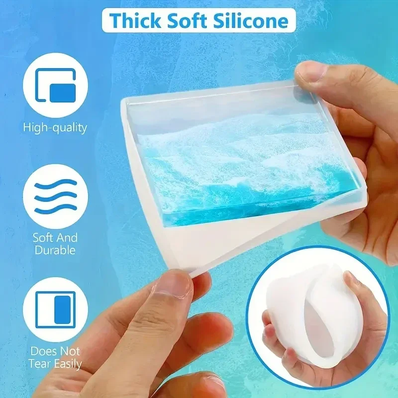 DlY – sous-verres en résine ép - Silicone Epoxy Resin Molds Set avis et prix