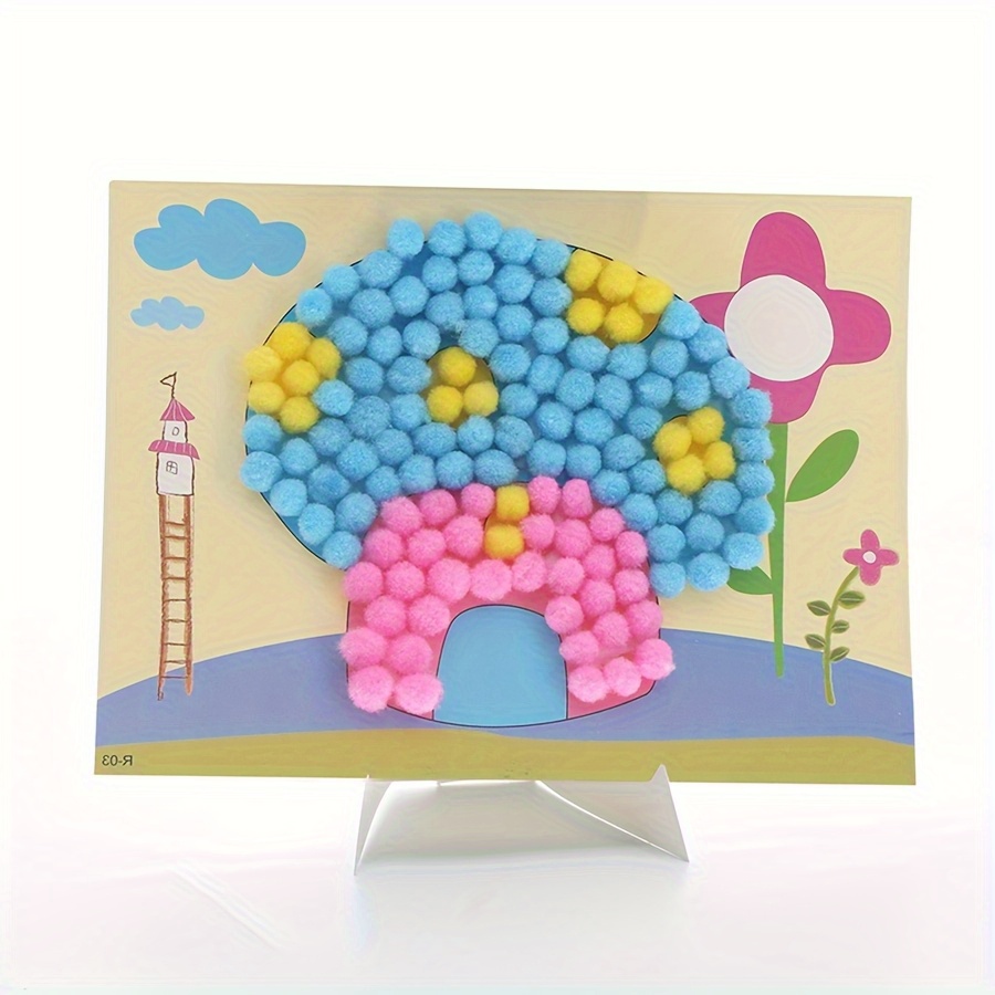Peinture Pom-Pom colorée 16x21 - Painting Supplies avis et prix