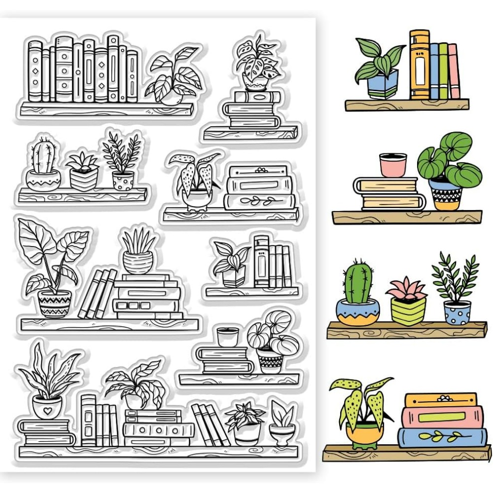 Timbres transparents en silico - Clear Silicone Stamps For Card Making avis et prix