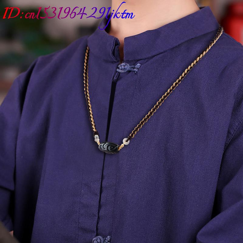 Collier pendentif en jade Heti - Beading avis et prix