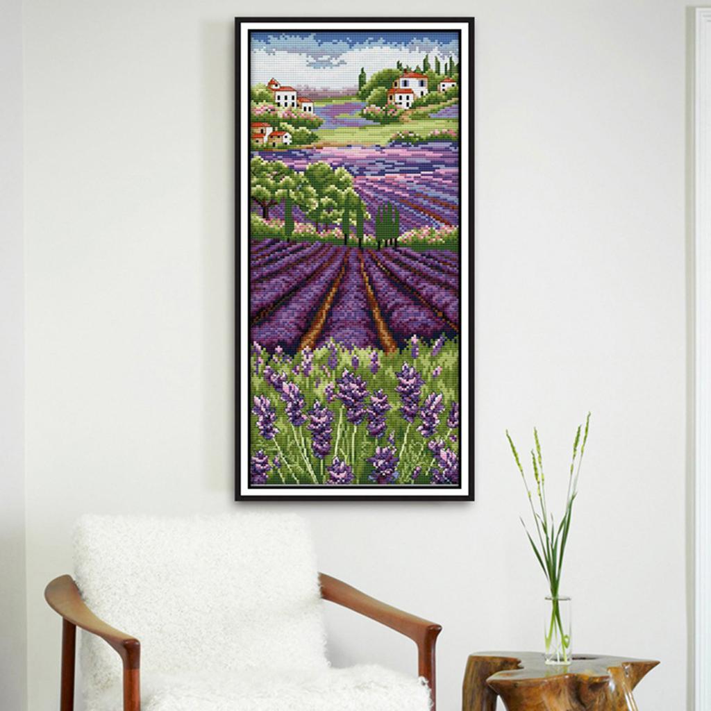 Kits de broderie au point de c - Cross Stitch Stamped Kits Beginners avis et prix
