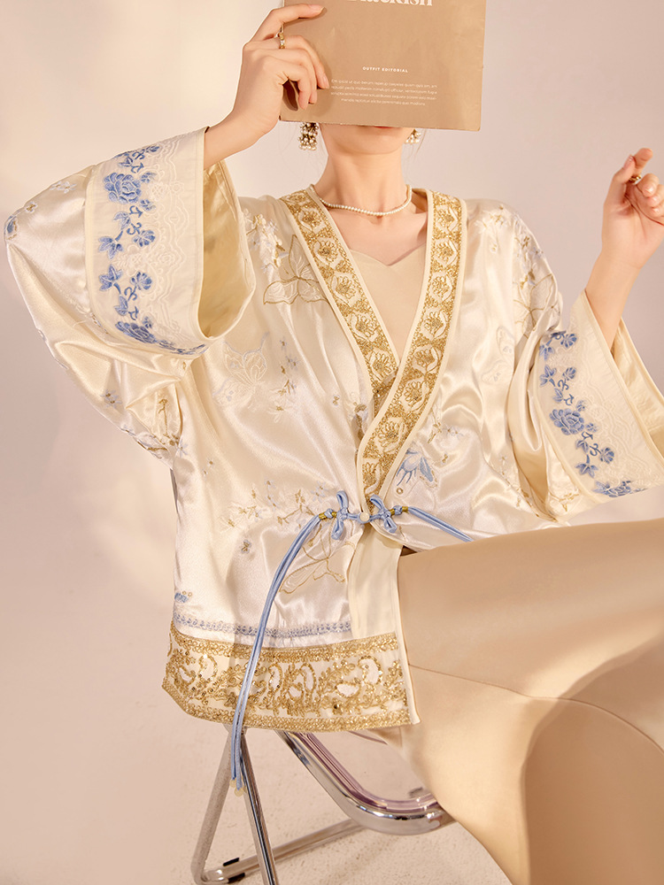 Nouvelle veste de luxe ample b - Embroidery avis et prix