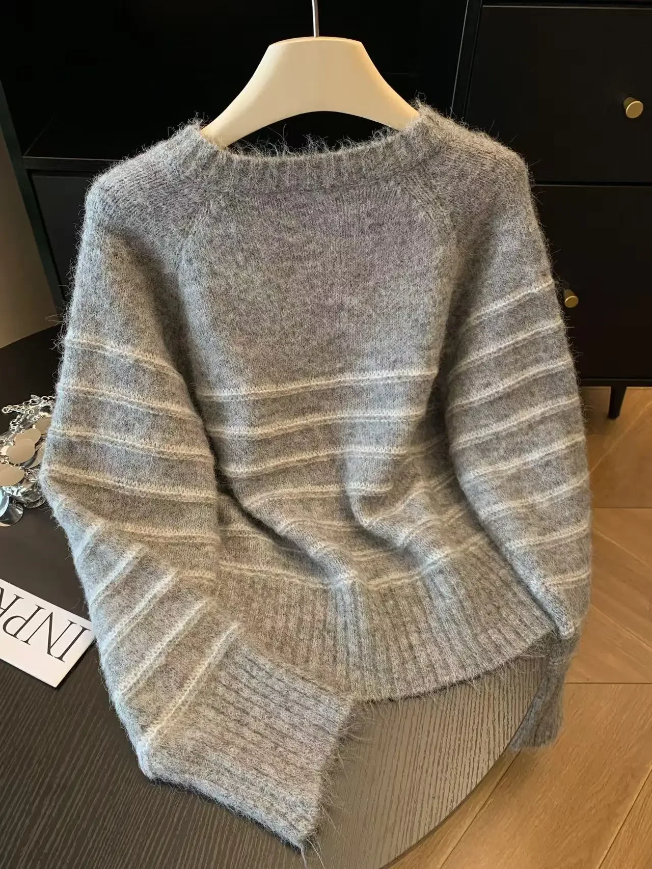 Pull en cachemire et laine ray - Embroidery avis et prix
