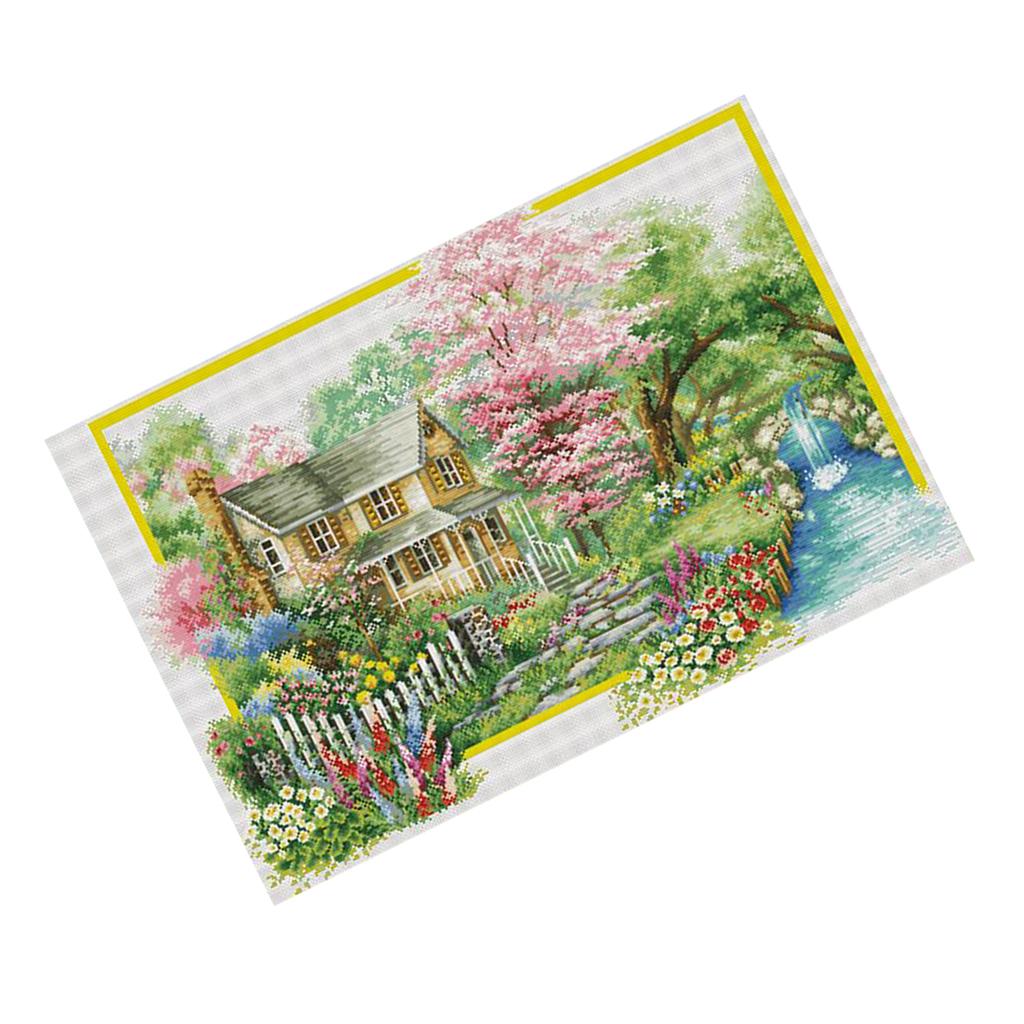 Kit de broderie au point de cr - Cross Stitch Stamped Kits Beginners avis et prix