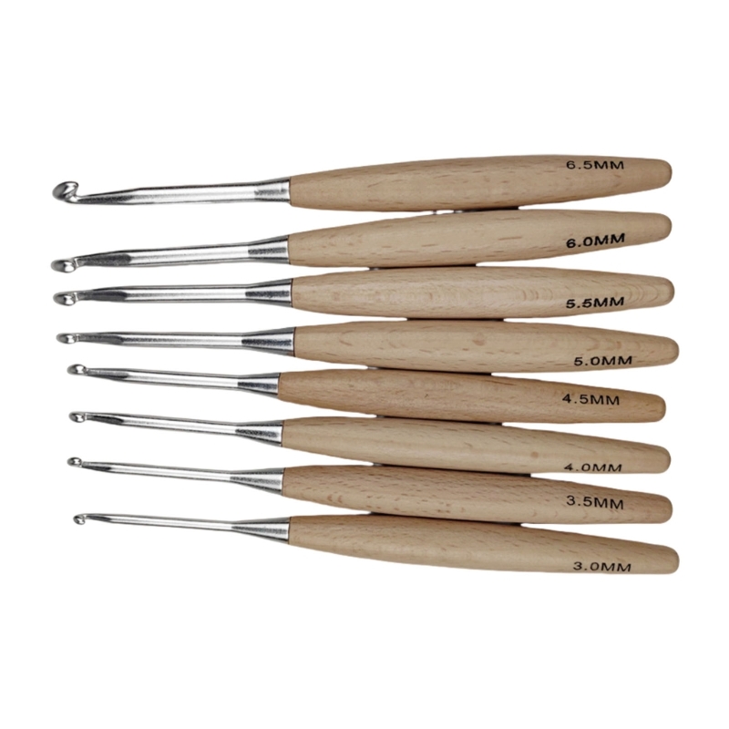 97BA poignée ergonomique Croch - Wooden Crochet Hooks Ergonomic Handle avis et prix