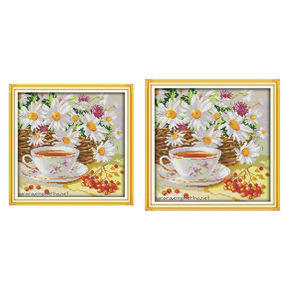 Kits de point de croix pour ad - Cross Stitch Stamped Kits Beginners avis et prix
