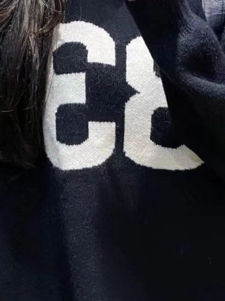 Pull tricoté vintage Y2K pour  - Embroidery avis et prix