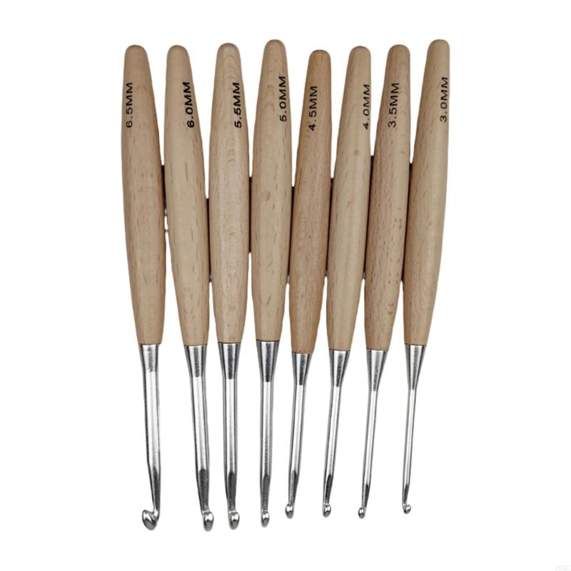 J0MC – Crochet ergonomique pou - Wooden Crochet Hooks Ergonomic Handle avis et prix