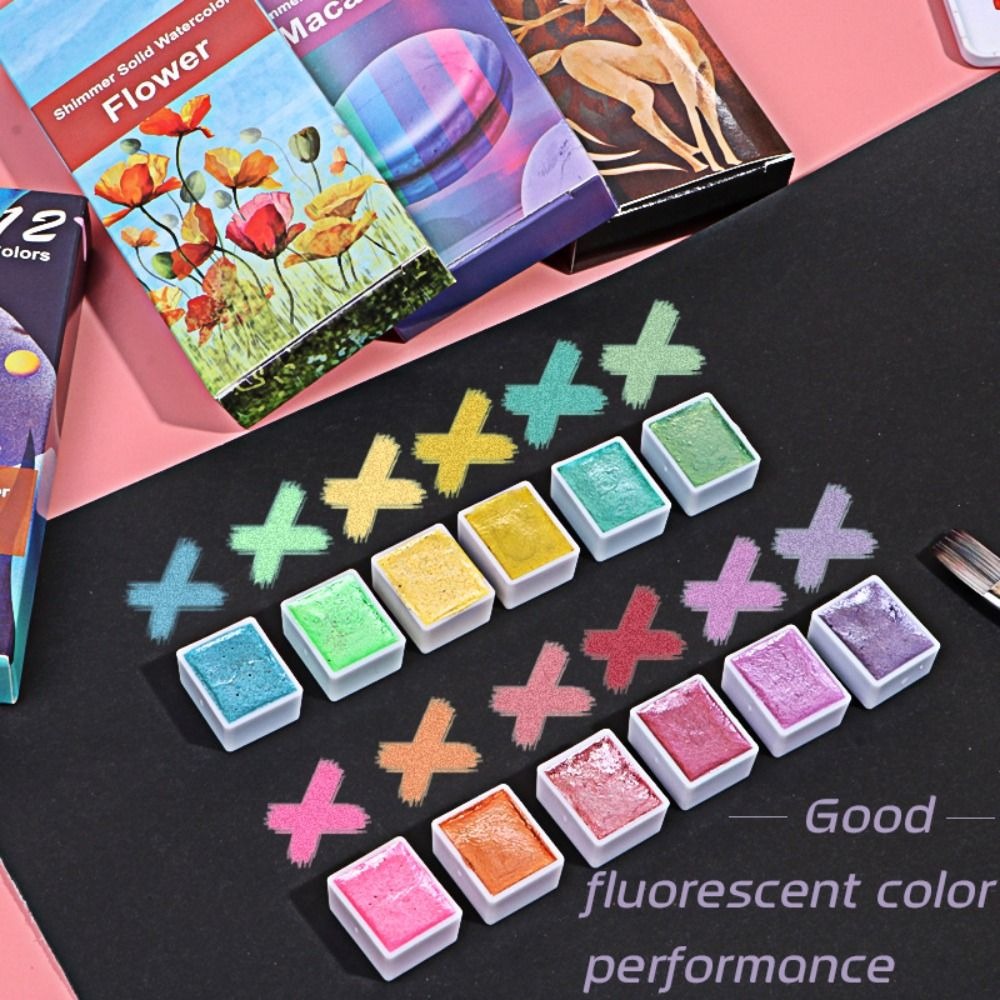 Ensemble de peinture à l'aquar - Watercolor Paint Set Solid Pigment avis et prix