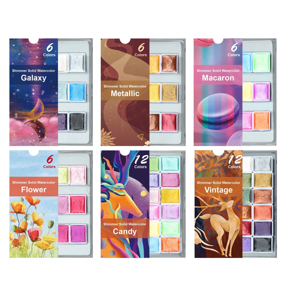 Ensemble de peinture à l'aquar - Watercolor Paint Set Solid Pigment avis et prix