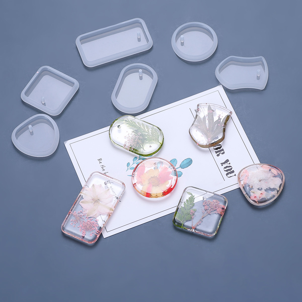 Ensemble de moules en silicone - Silicone Epoxy Resin Molds Set avis et prix