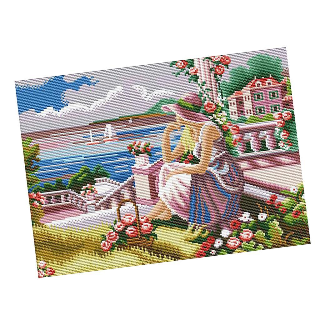 Kits de point de croix pré-imp - Cross Stitch Stamped Kits Beginners avis et prix