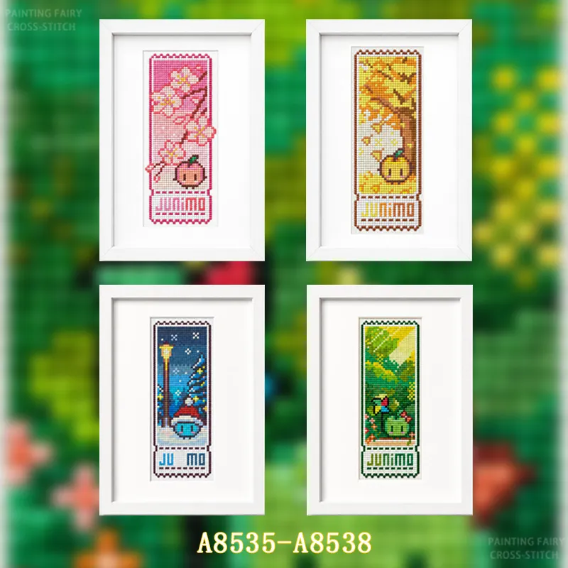 [Série Quatre Saisons] Kit de  - Cross Stitch Stamped Kits Beginners avis et prix