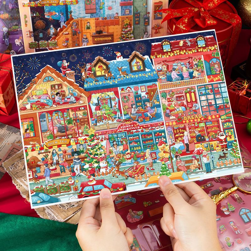 Autocollants de scène miniatur - Scrapbooking avis et prix