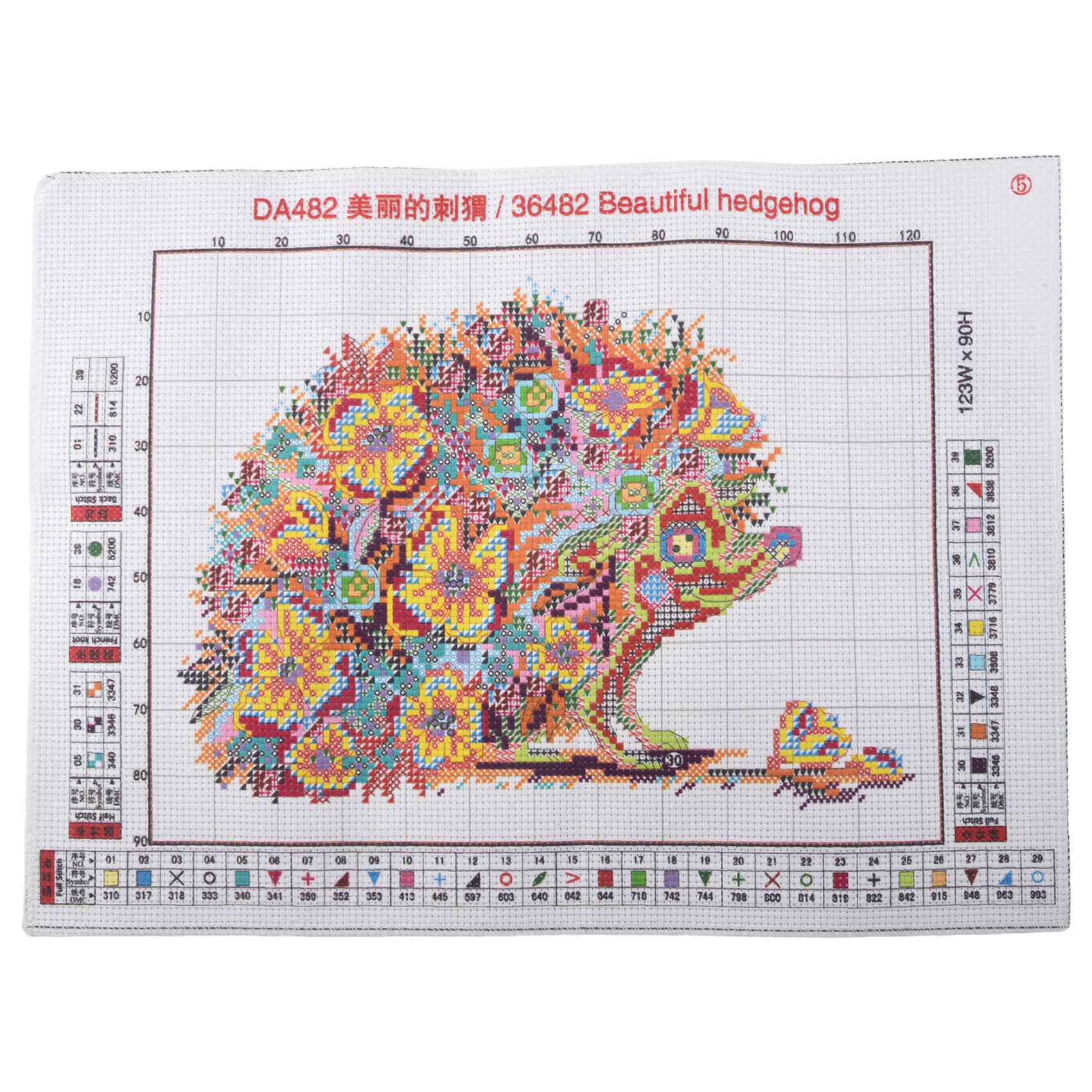 HLZS-Kit de point de croix imp - Cross Stitch Stamped Kits Beginners avis et prix