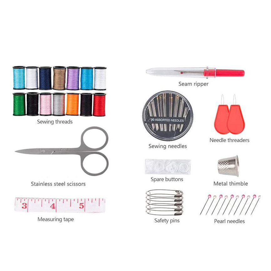 Kit de couture compact et port - Cotton Embroidery Thread Skeins avis et prix