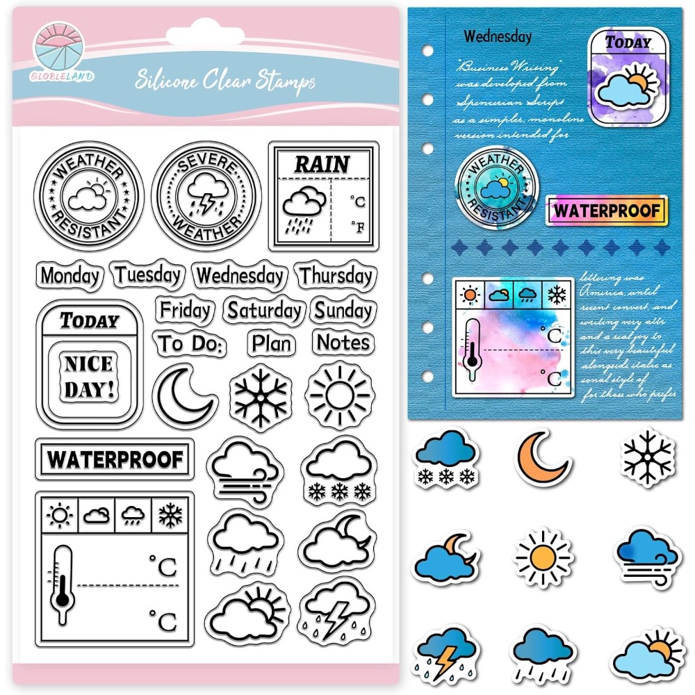 Timbre clair pour journal inti - Clear Silicone Stamps For Card Making avis et prix
