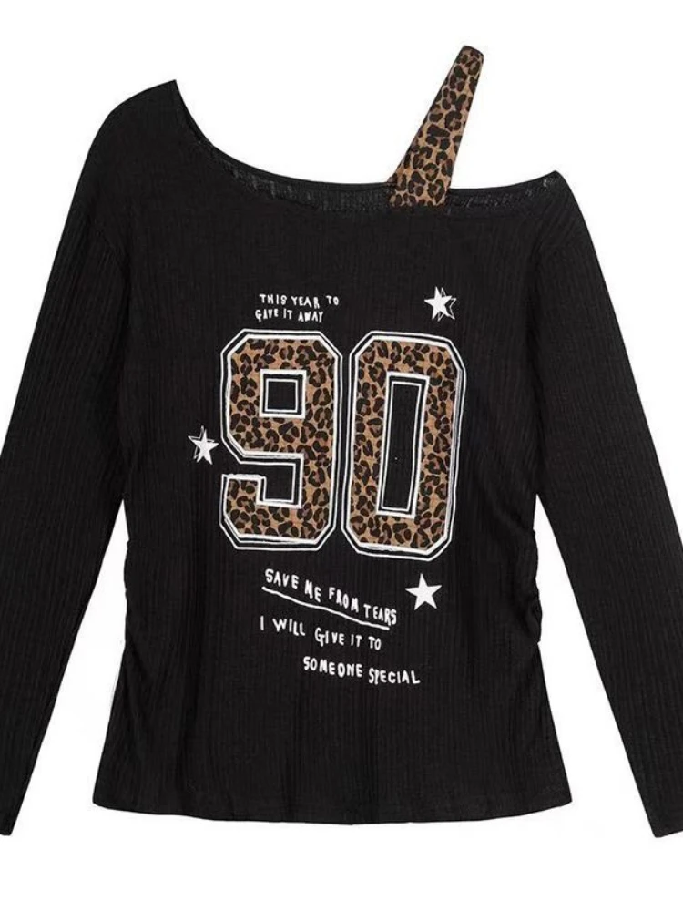 T-shirt Y2K patchwork imprimé  - Embroidery avis et prix