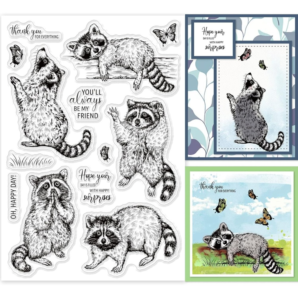 Tampons transparents en silico - Clear Silicone Stamps For Card Making avis et prix