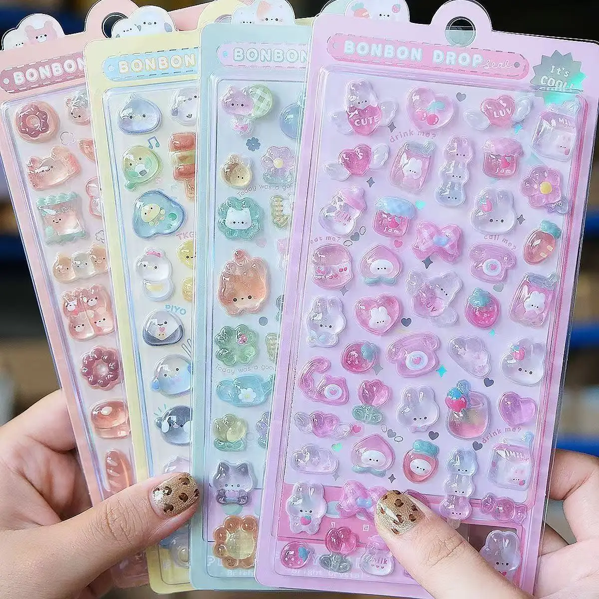 Autocollants en résine 3D Kawa - Scrapbooking avis et prix