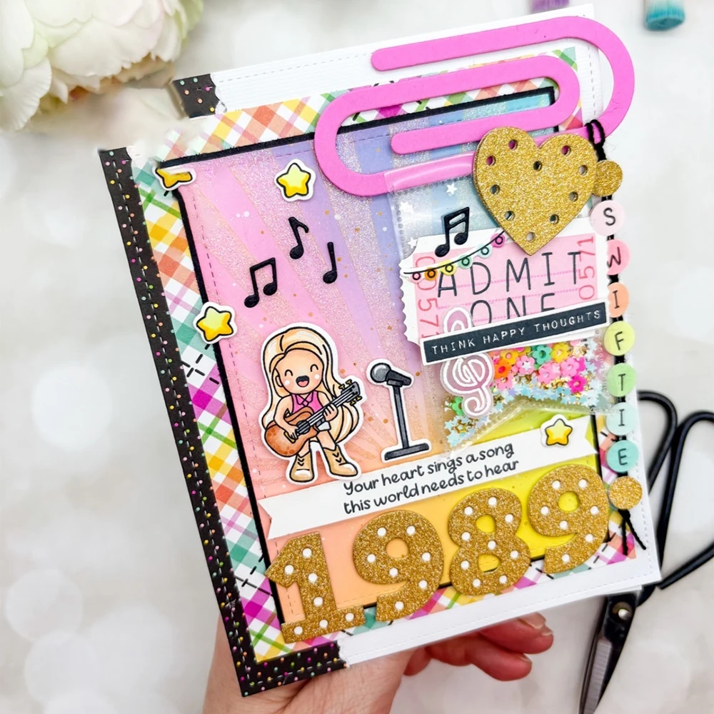 Concert Boy Girl Band Tampon e - Clear Silicone Stamps For Card Making avis et prix