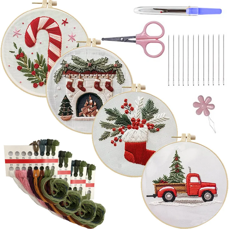 Kit de démarrage de broderie à - Cross Stitch Stamped Kits Beginners avis et prix