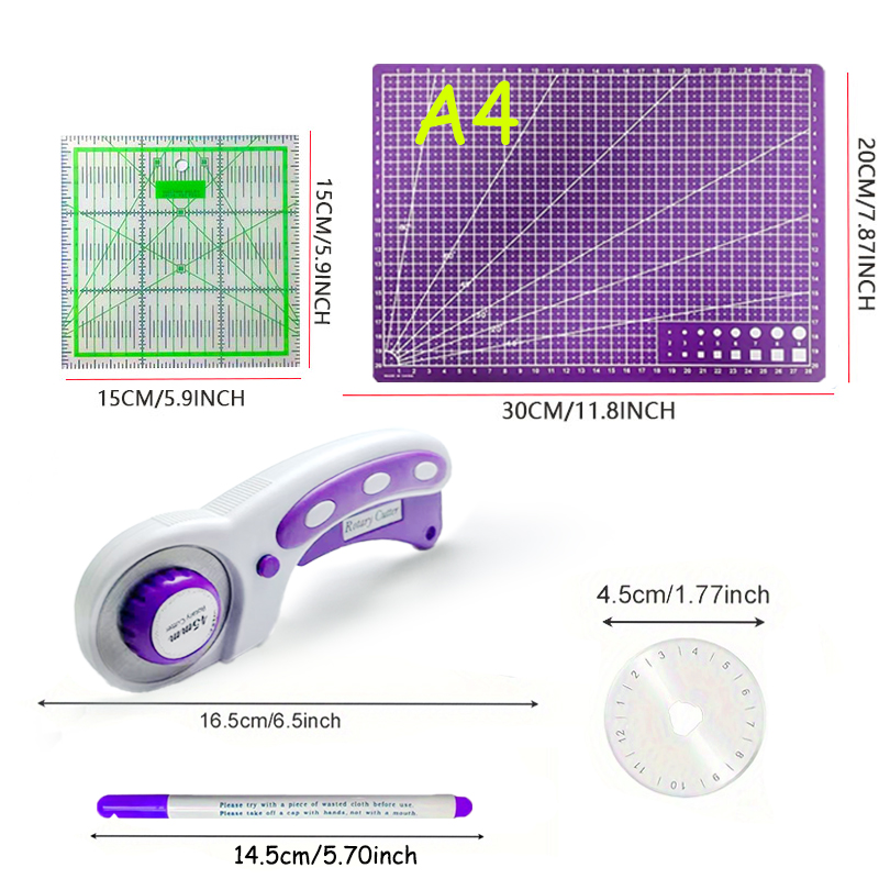 Cutter rotatif de 45 mm avec t - Rotary Cutter For Fabric 45Mm avis et prix