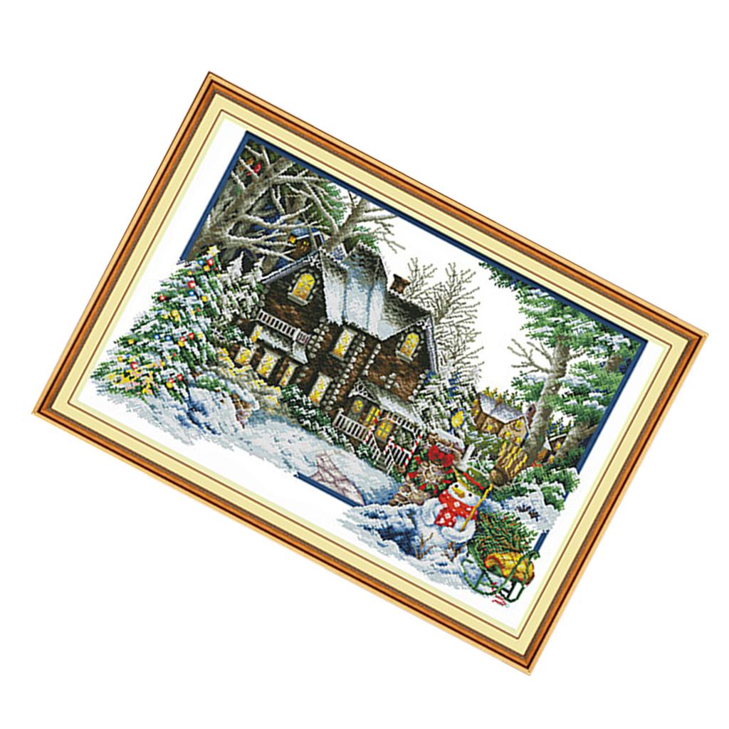 Kit de point de croix estampil - Cross Stitch Stamped Kits Beginners avis et prix