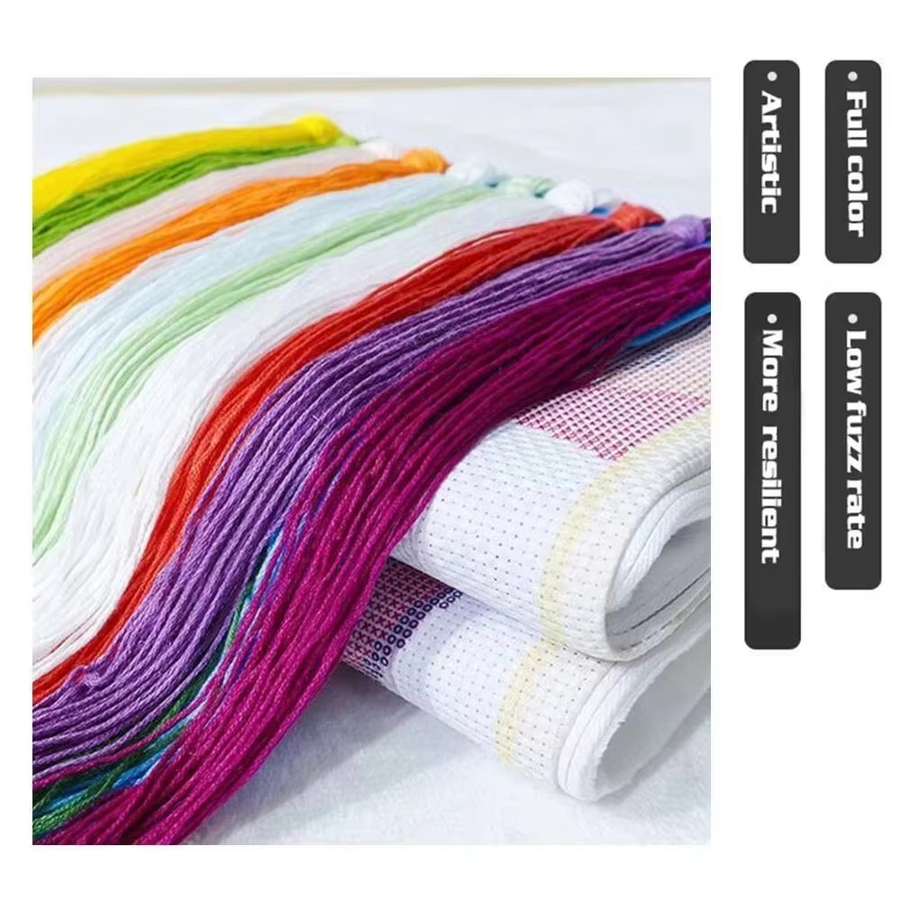 Kits de broderie personnalisés - Cotton Embroidery Thread Skeins avis et prix