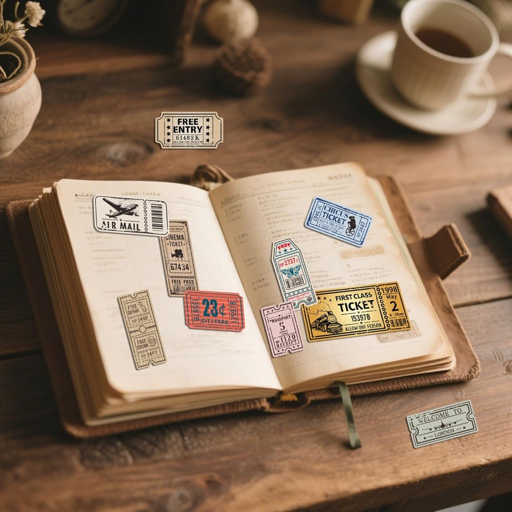 Timbre clair de billet Vintage - Clear Silicone Stamps For Card Making avis et prix