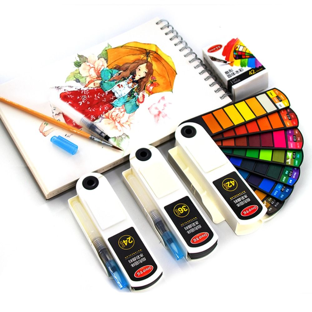 Ensemble de peinture à l'aquar - Watercolor Paint Set Solid Pigment avis et prix