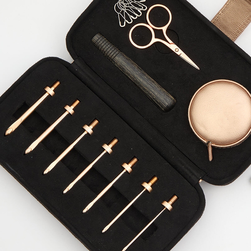1 ensemble de crochets à une e - Wooden Crochet Hooks Ergonomic Handle avis et prix